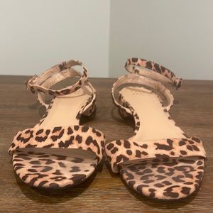 A New Day leopard sandals